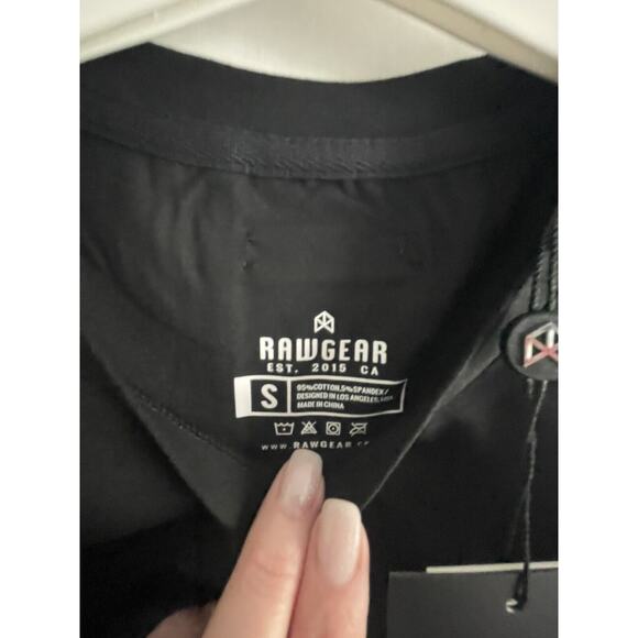 Men's Raw Gear RG Muscle Tank Size Small & XXL Black By Bradley Martyn RG335 - Picture 6 of 8